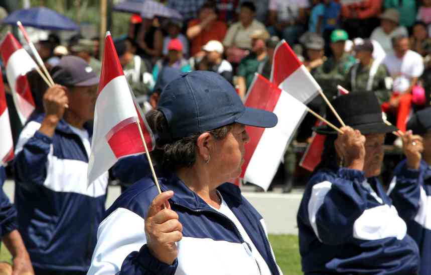 Ibarra.- En la agenda de eventos, para celebrar a Ibarra, se tiene previsto, el desfile cívico y la sesión solemne. |Foto: Archivo/AlexGodoy