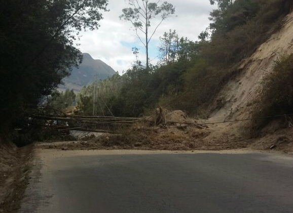 deslizamiento selva